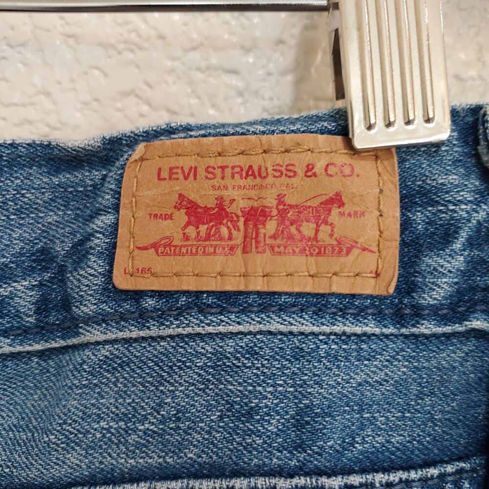 Levi's Super Distressed Cut Off Shorts Size 13 - Picture 8 of 9